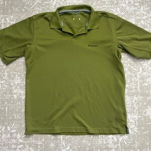 Columbia Men's Green Polo Shirt
